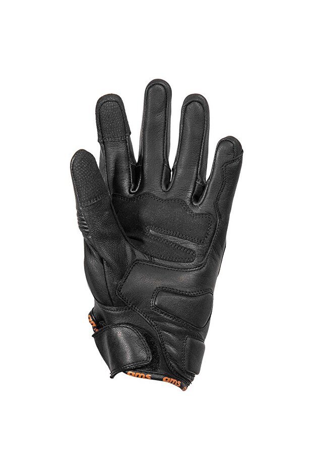 Curve Korumalı Eldiven Siyah-Turuncu - 2