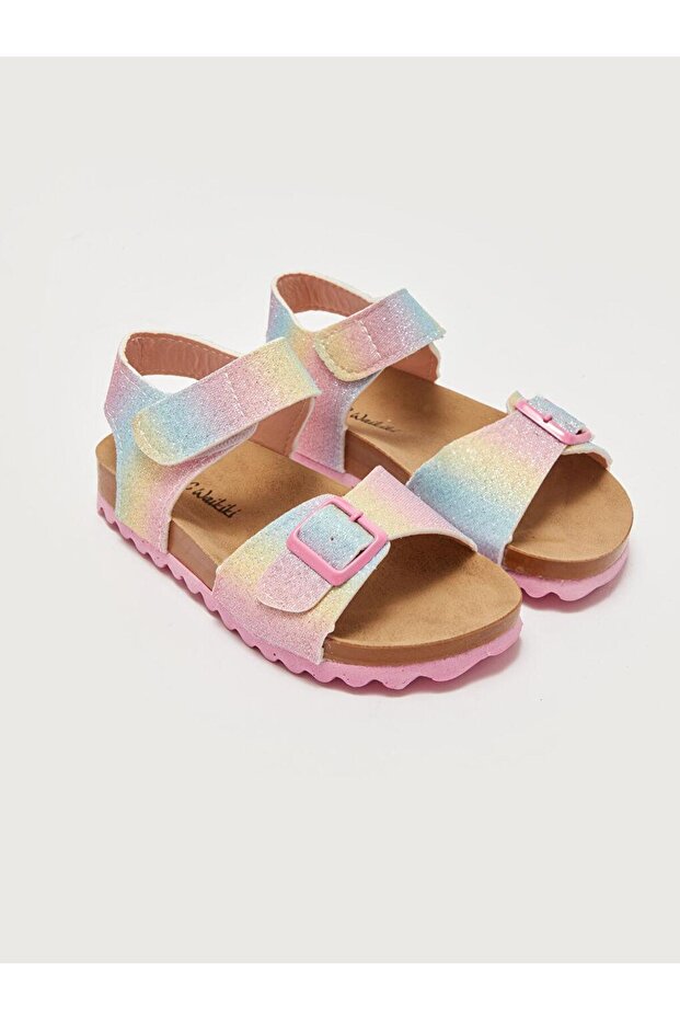Color Blocked Baby Girl Sandals