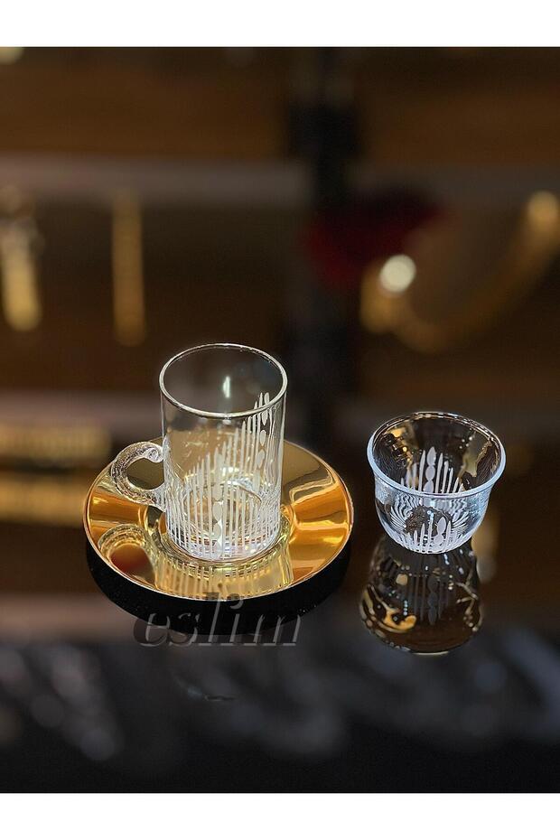 طقم شاي 18 قطعة - 2