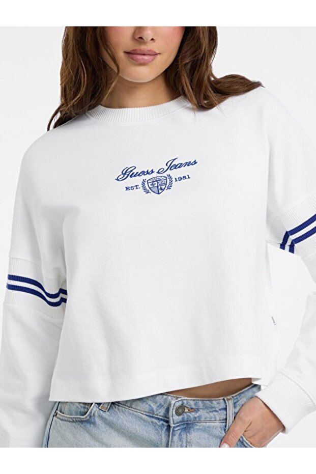 Jeans Kadın Sweatshirt - 3