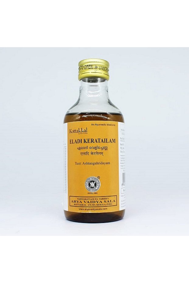 ayurveda® Eladi Keratailam - 200 ml | For Skin and Hair, Prepared in Coconut Oil Base
