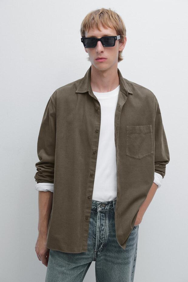 Fitilli regular fit gömlek - 2