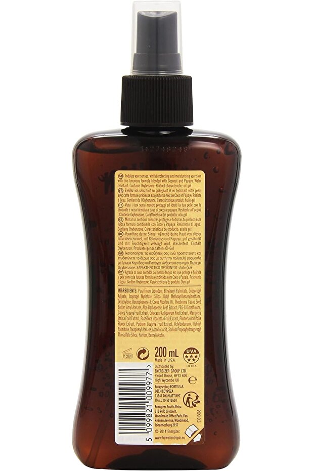 Spf8 Protective Dry Spray Oil