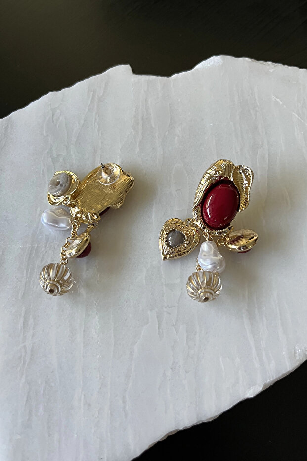 Multi charms earrings - 3