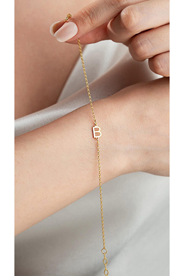 Harfini Seç Bileklik 925 Ayar - 1