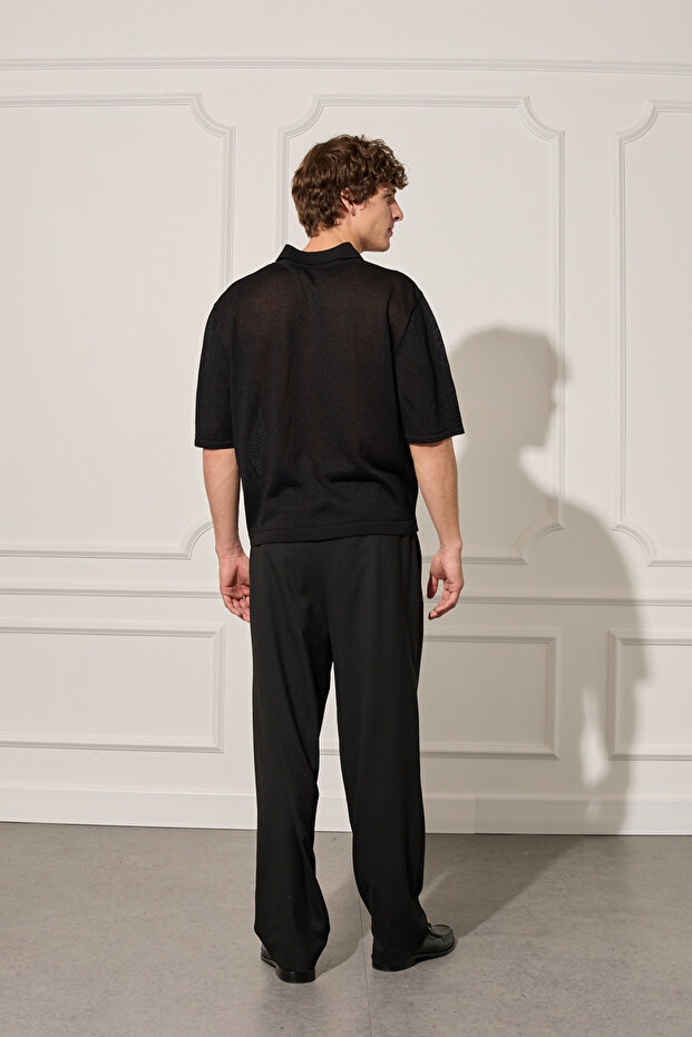 Polo Yaka Trıko Tshırt - 4