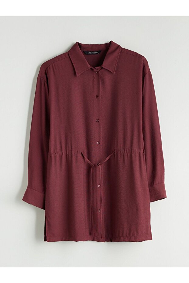 LCW Modest Kadın Gömlek Tunik - 5