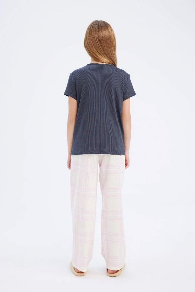 Kız Çocuk Pijama Takımı E2221A8Xa - 5
