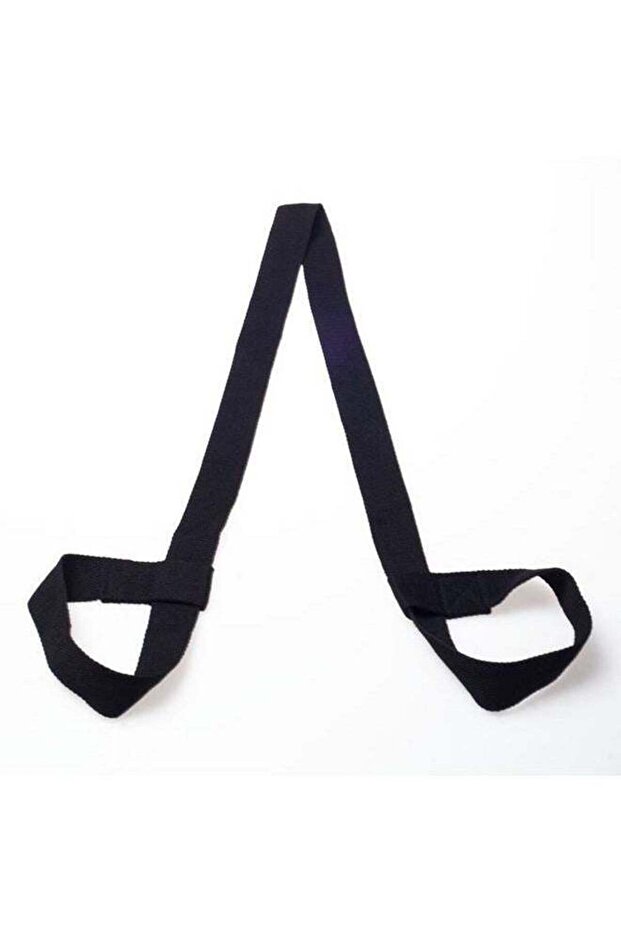 Adjustable Mat Strap for Large Exercise Mats, Black - 1