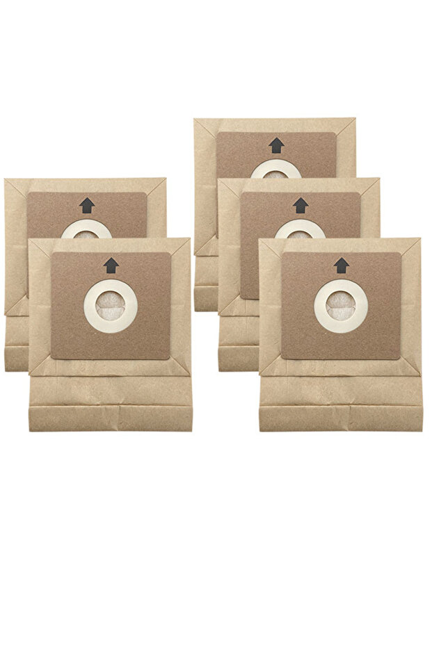 Beige5PCS 5pcs Universal Vacuum Cleaner Paper Bag Dust Collecting Bag Premium Replacement Board Hous