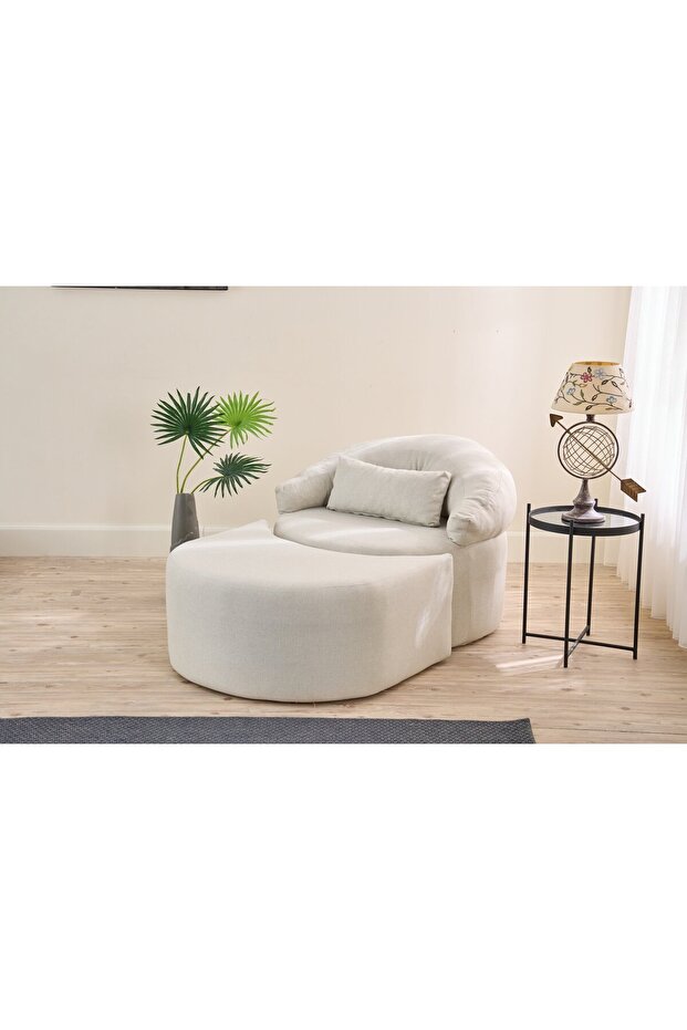 Pitta Puflu Berjer Krem - 3