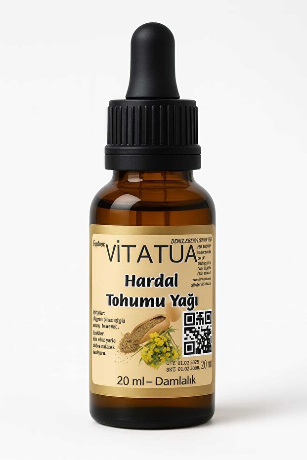Mustard Oil 100% Natural Herbal Essential Oil 20 ml