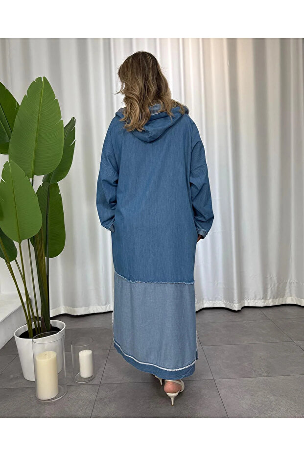 Sera Denim Trençkot - 5