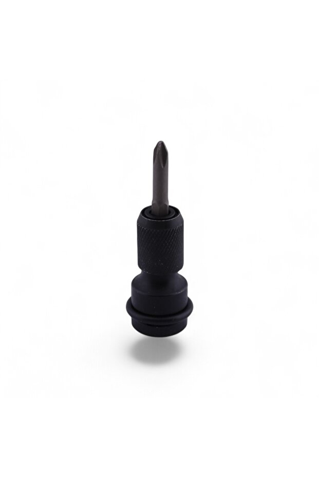 1/2" Lokma Anahtarı Girişli Bits Uç Tutucu Metal 50 mm Yüksek Dayanıklı Güvenli Profesyonel Adaptör - 5