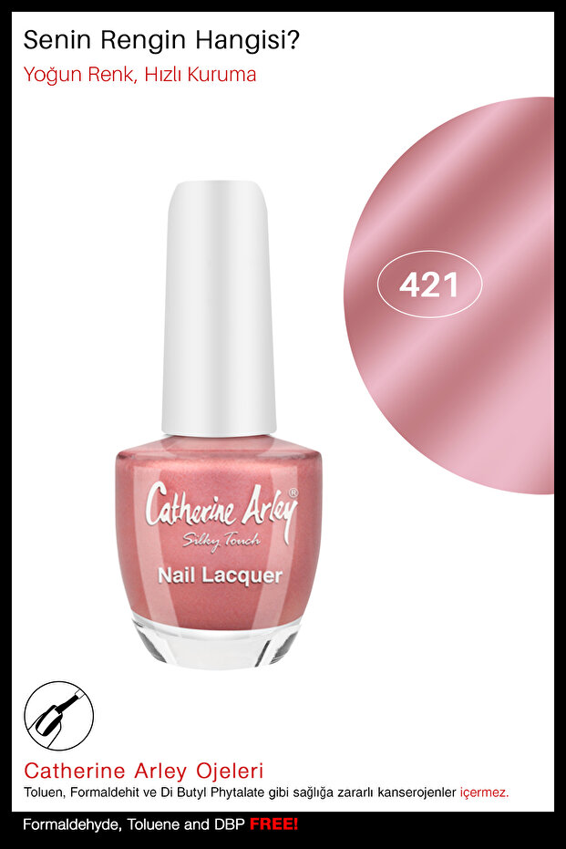 CA Nail Lacquer – OJE 421 – 14ml - 1