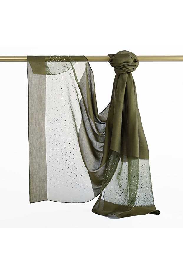 Taşlı Exclusive Şal - 1