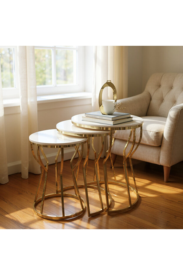 ZÜMRA 3'LÜ ZİGON (MDF üst ) - 4