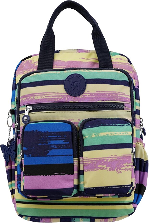 Backpack, Lightweight Water-Resistant Daypack with Organised Pockets & Padded Str