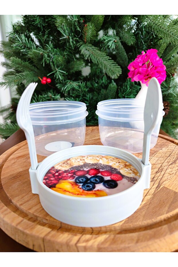 حاوية الوجبات الخفيفة بلفور - رمادي - 5