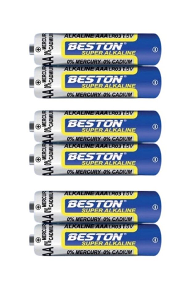 AAA Super Alkaline Battery Pack of 6