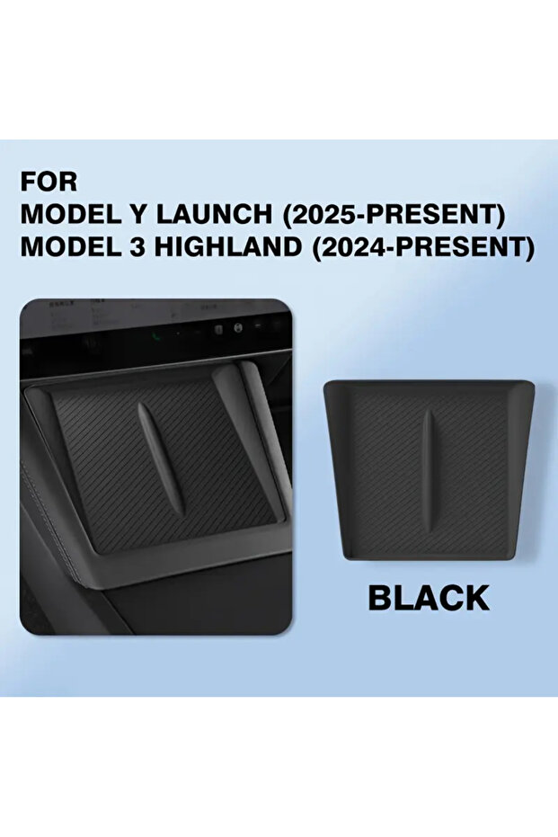 2025+ Model Y Juniper Kablosuz Şarj Pedi Basic - Siyah - 3