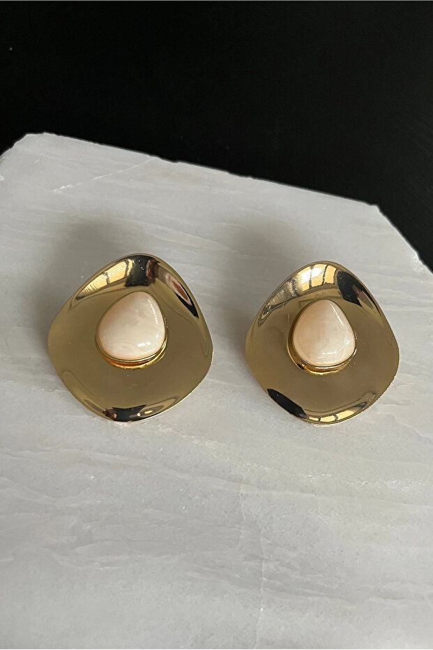 Gold Rosin Küpe - 2