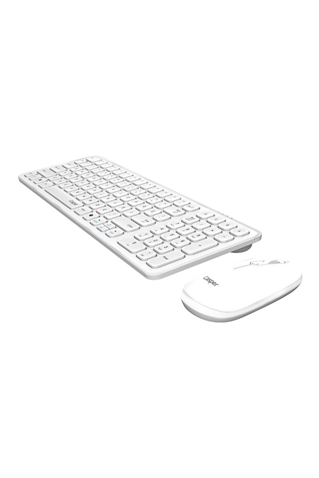D300 Beyaz Kablosuz Klavye Mouse Set - 5