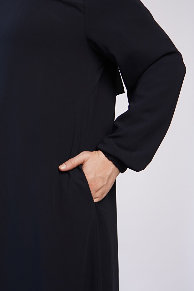 Medine İpeği Klasik Ferace - 3