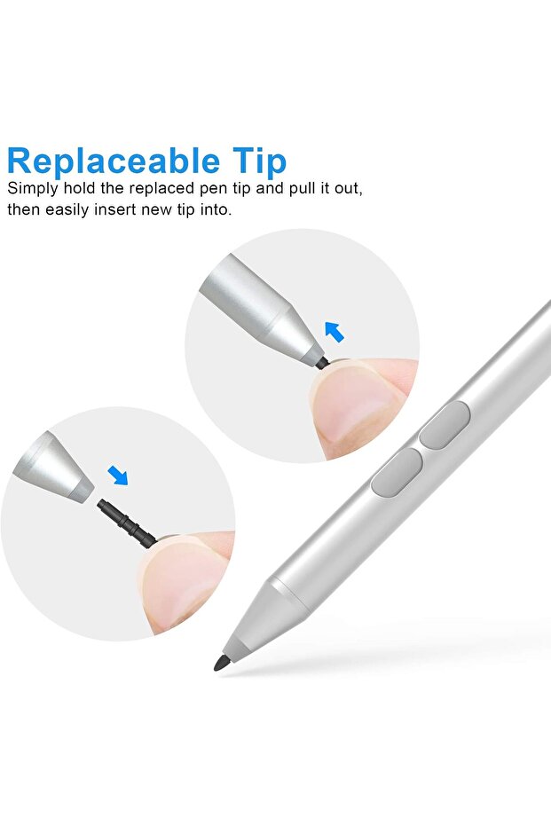 Pen for Microsoft Surface, Palm Rejection, 1024 Levels Pressure - 3
