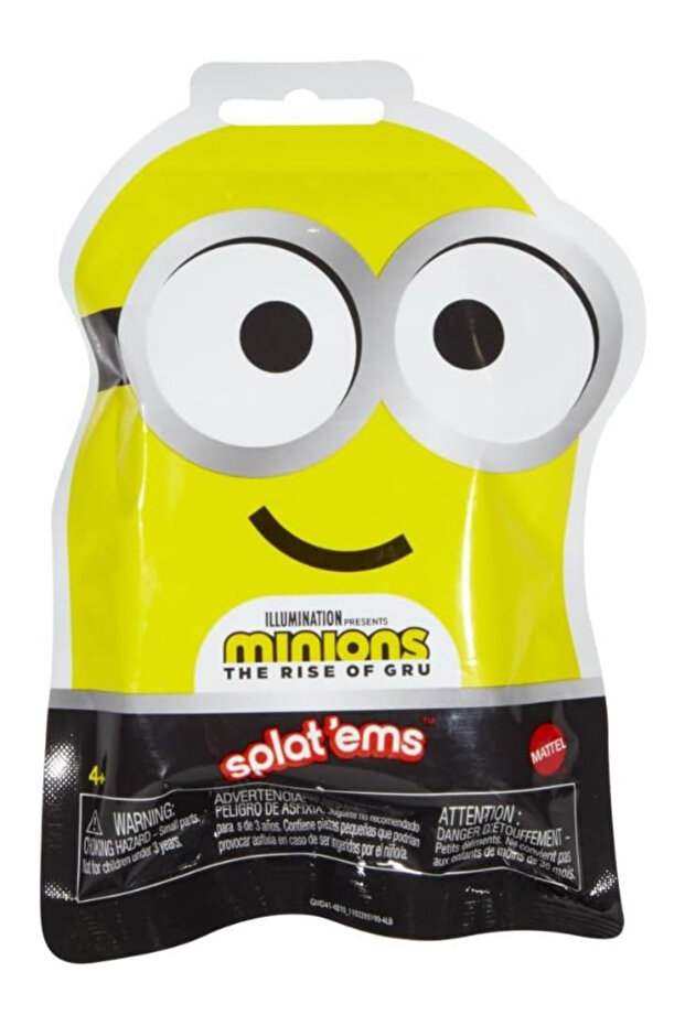 Funny Yellow Character Splat Toy – Sticky Throwing Toy for Kids, Ages 4+ (1 Random Surprise Inside)