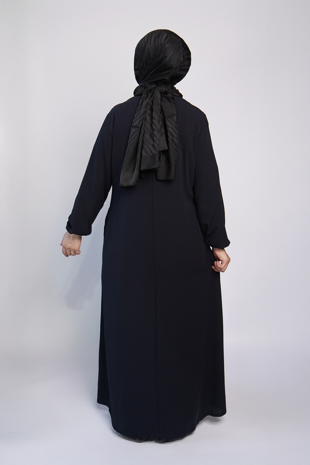 Medine İpeği Klasik Ferace - 2