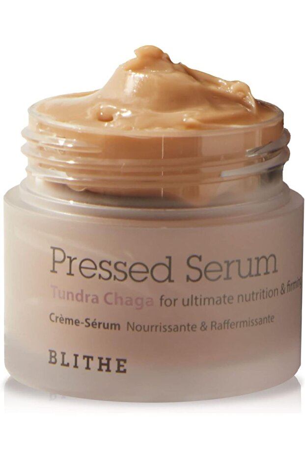 Pressed Serum Tundra Chaga, 27ml - Korean Skin Care, Anti Wrinkle, Calming & Hydrating, K bea