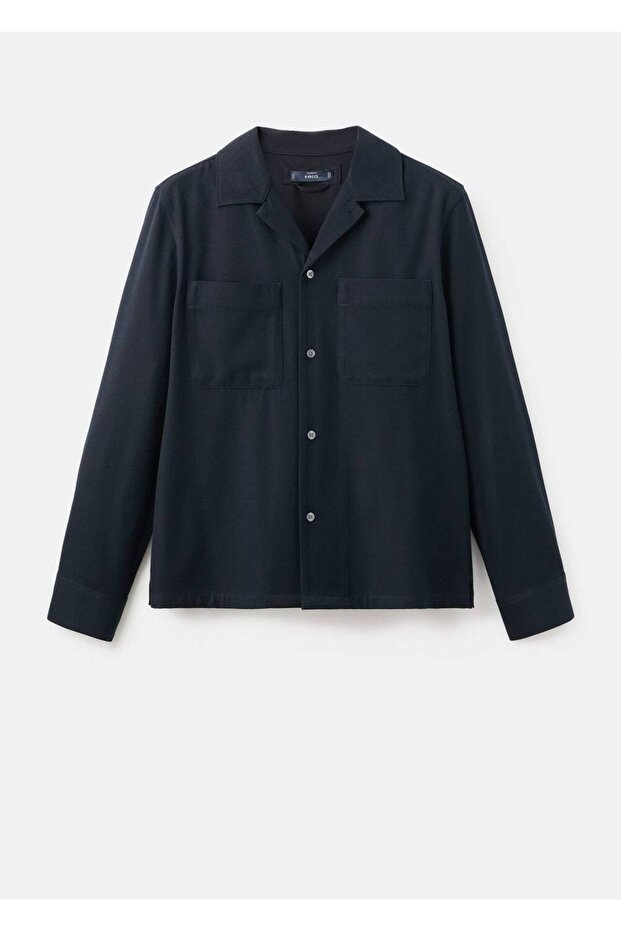 Cepli regular kesim gömlek ceket - 3