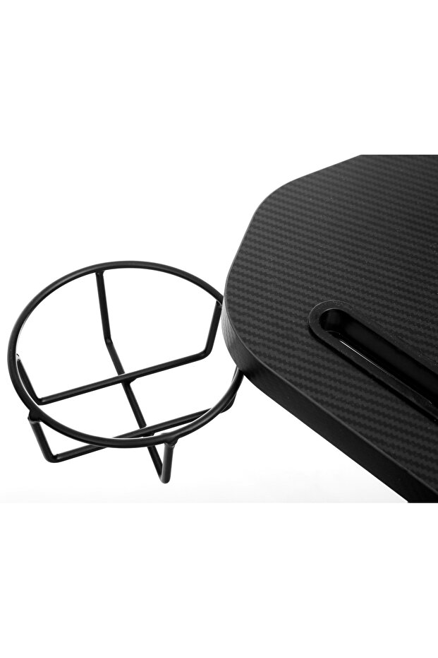 STE160C COMPUTER GAMING TABLE 1.6M DESK WITH MOUSE PAD & RGB STRIP LIGHT - 7