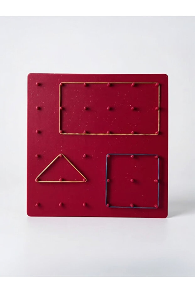 Geometry Board Double Sided Red - 1