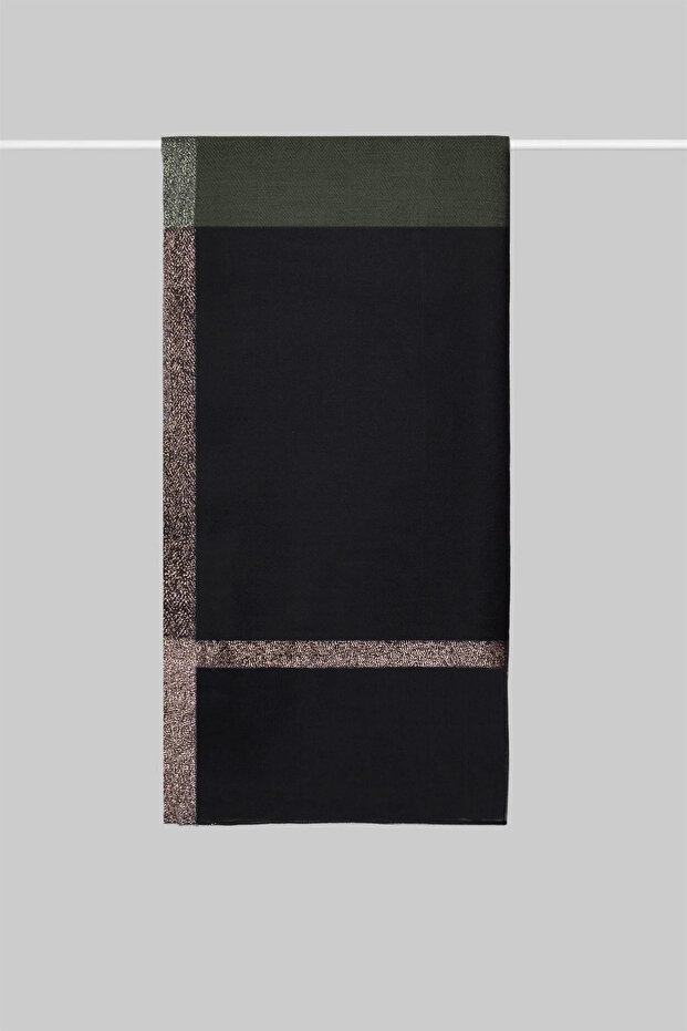 İPEKLİ ÇİFT RENKLİ ŞAL - 2