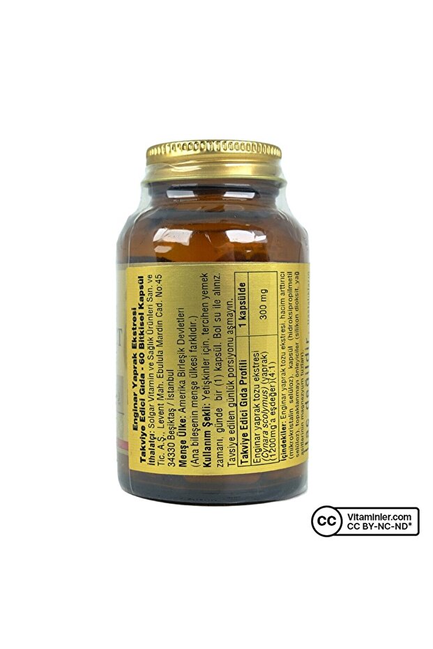Artichoke Leaf Extract 60 Kapsül - 2