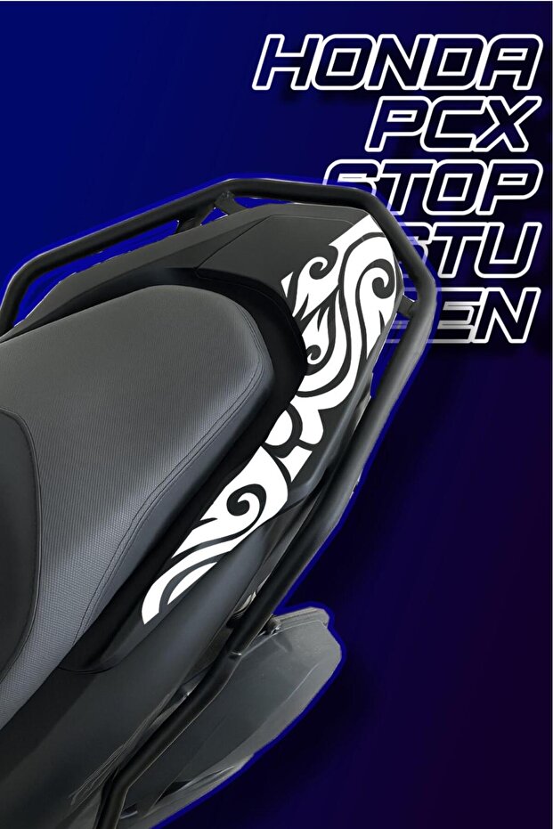 ملصق نمط PCX STOP FAR UPPER