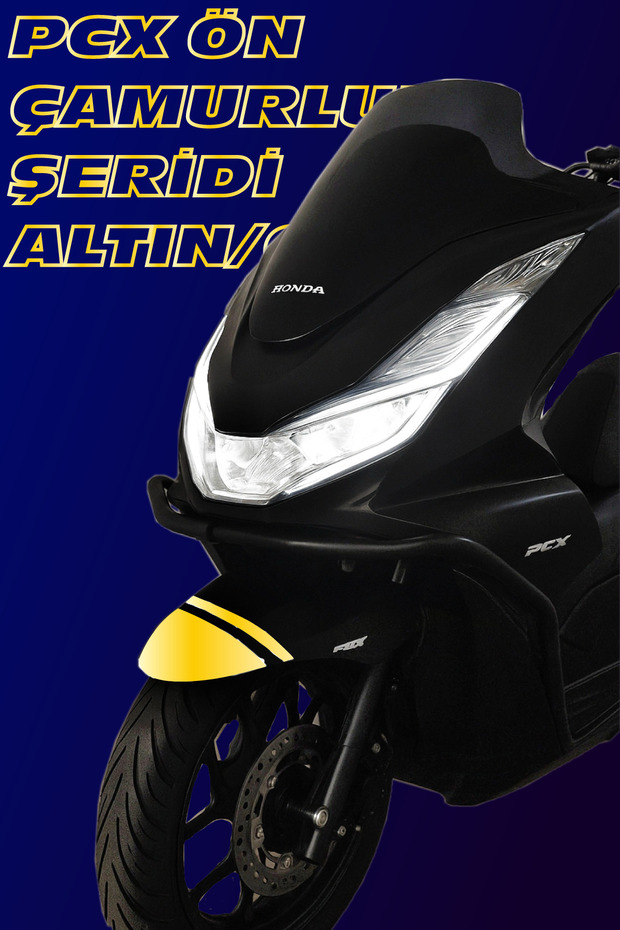 Pcx 125 Front Fender Strip Gold/Gold