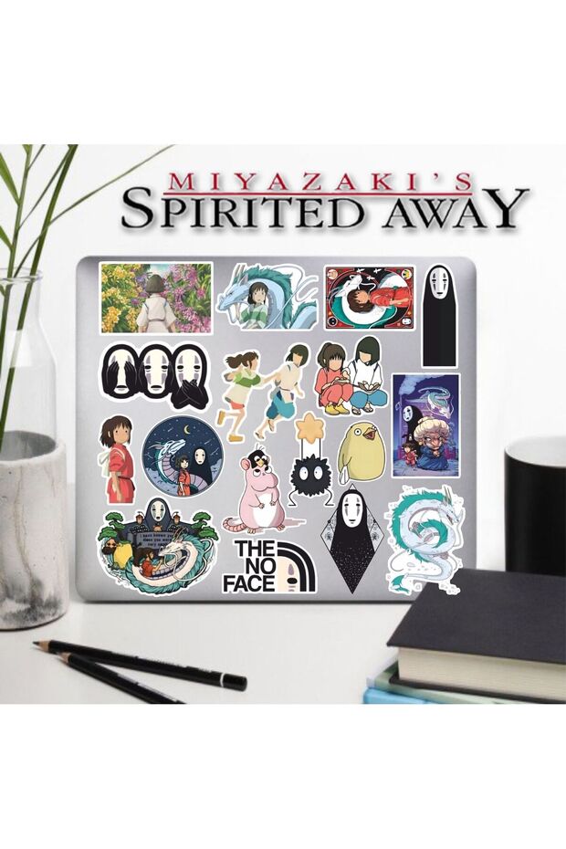 Spirited Away Series 2 Sticker Set | Laptop Agenda Notebook Tablet Phone Notebook Sticker Journal