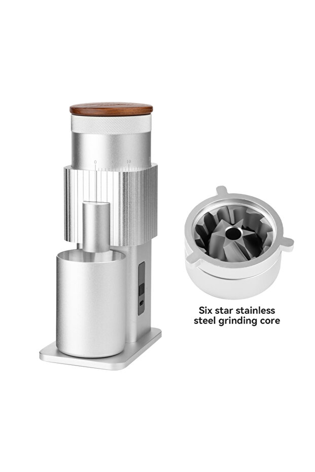 Coffee Electric Grinder Silver - 1