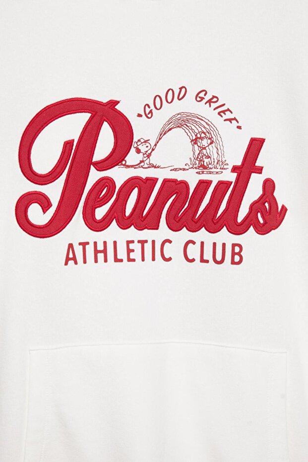 Snoopy Kapüşonlu Sweatshirt - 6