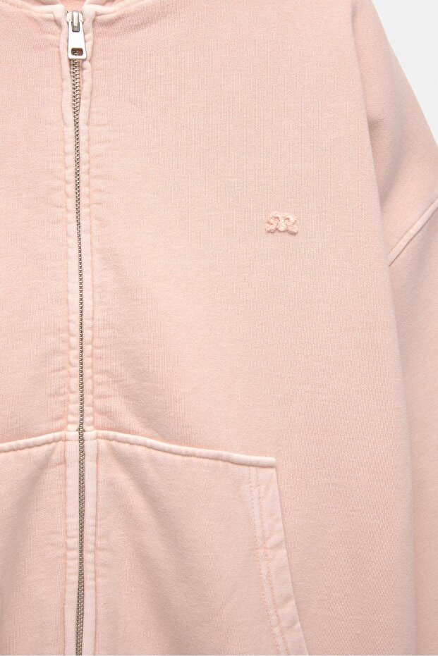 هودي بسحاب مع شعار - 6