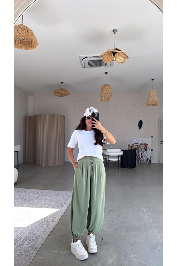 Haki Buzzy Şalvar - 1