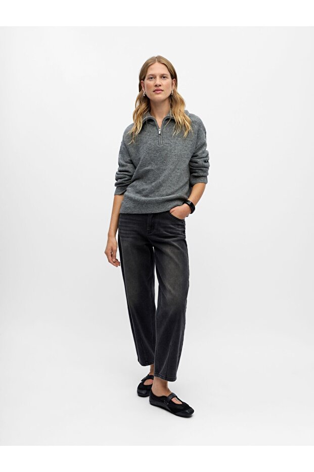 Strickpullover Stehkragen - 4