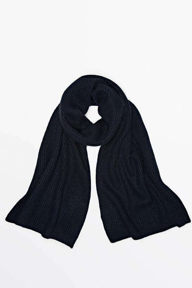 Fitilli %100 kaşmir atkı - 3