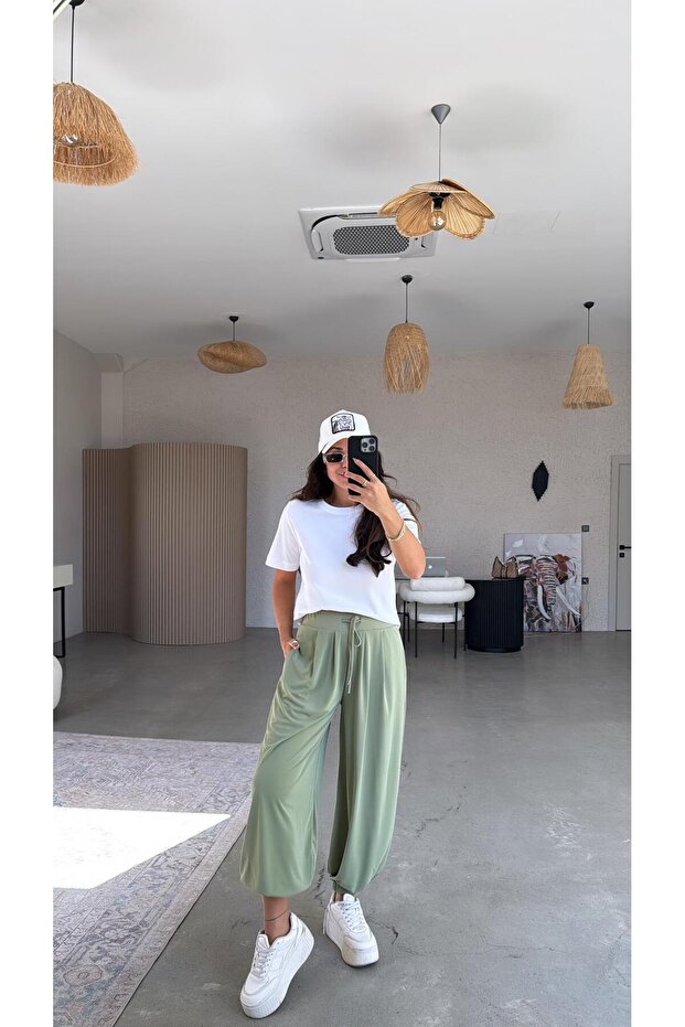 Haki Buzzy Şalvar - 2