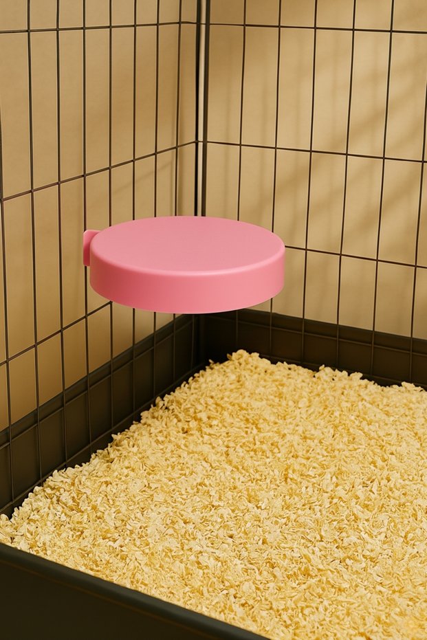 Bird Cage ⋆˙⟡ Round Pink ⋆¸¨‡ Suitable for Budgerigars, Parrots, Etc.