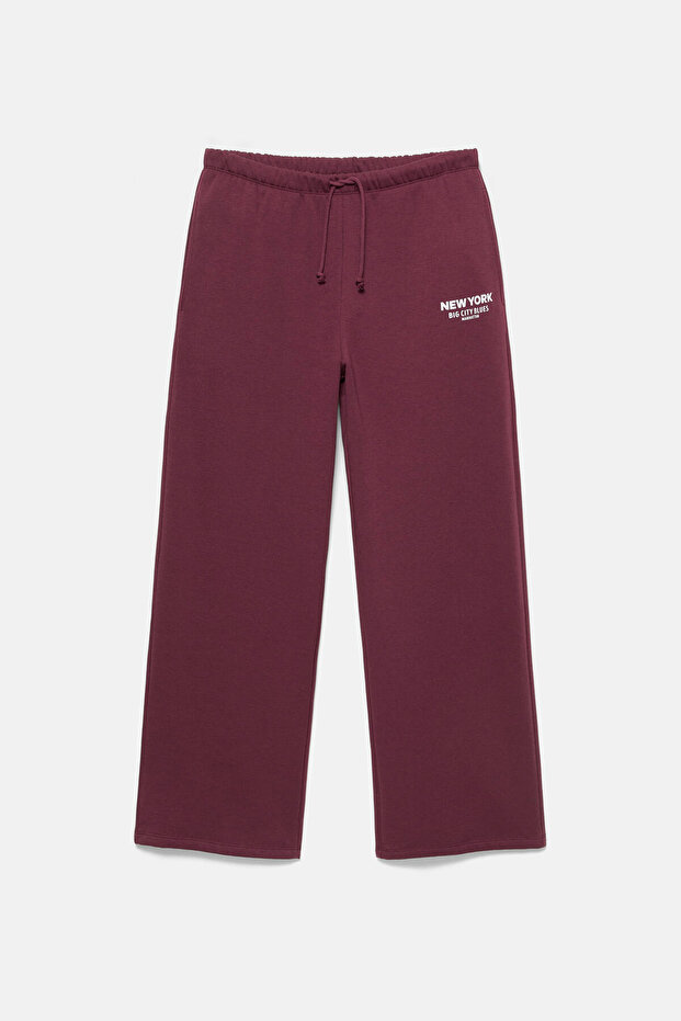 بنطلون رياضي جرافيكي للجامعة - 4