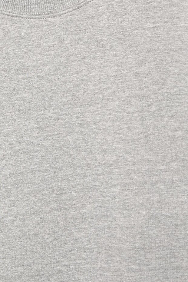 Basic bisiklet yaka sweatshirt - 7